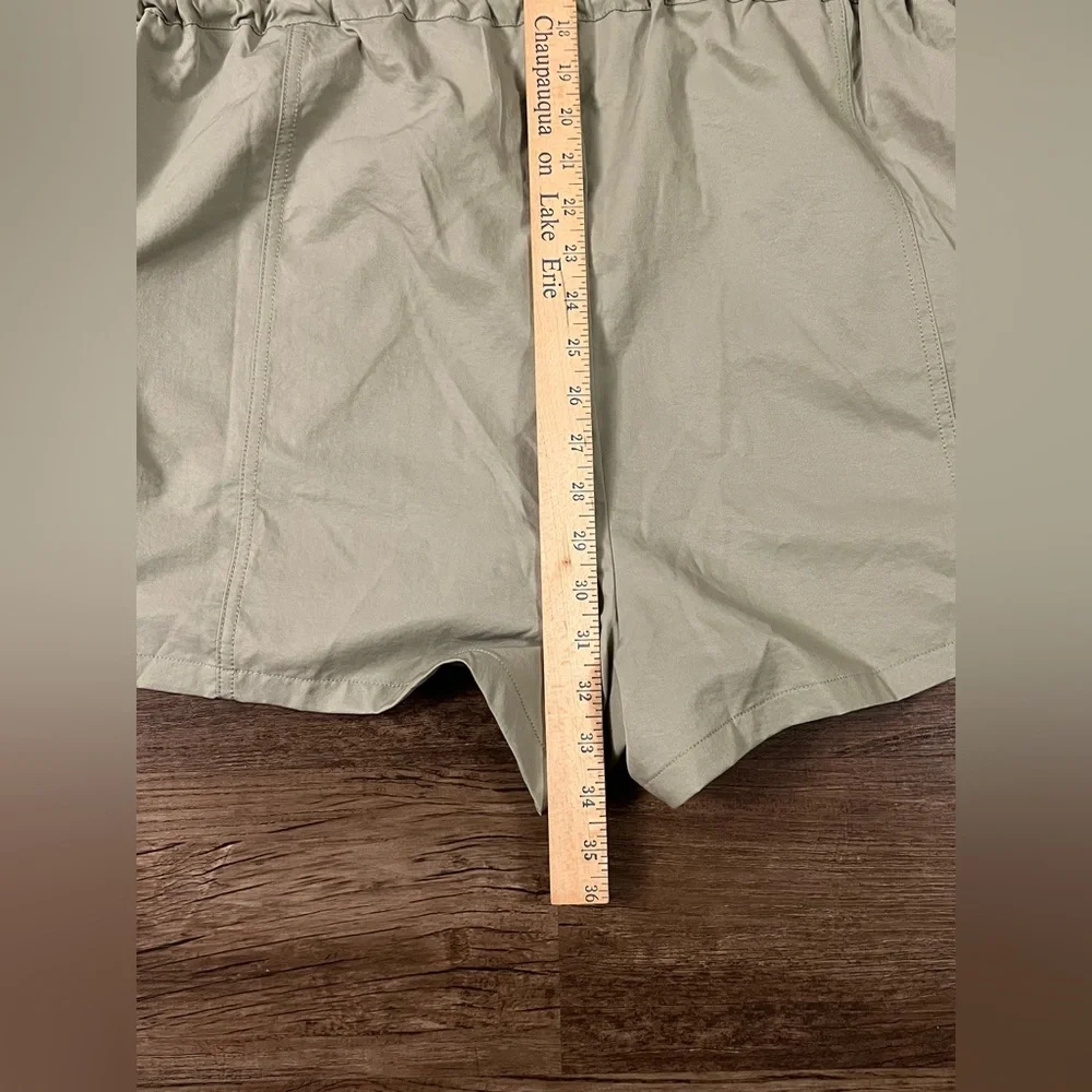 Calia By Carrie Underwood Soft Utility Romper Green Shorts Sz-Large I31 - Picture 11 of 12